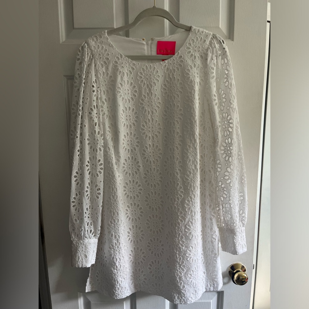Lilly Pulitzer Aisha Eyelet Romper